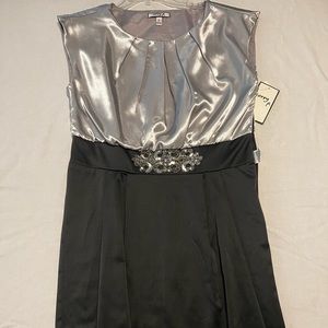 Corey P Silver Sleeveless Dress